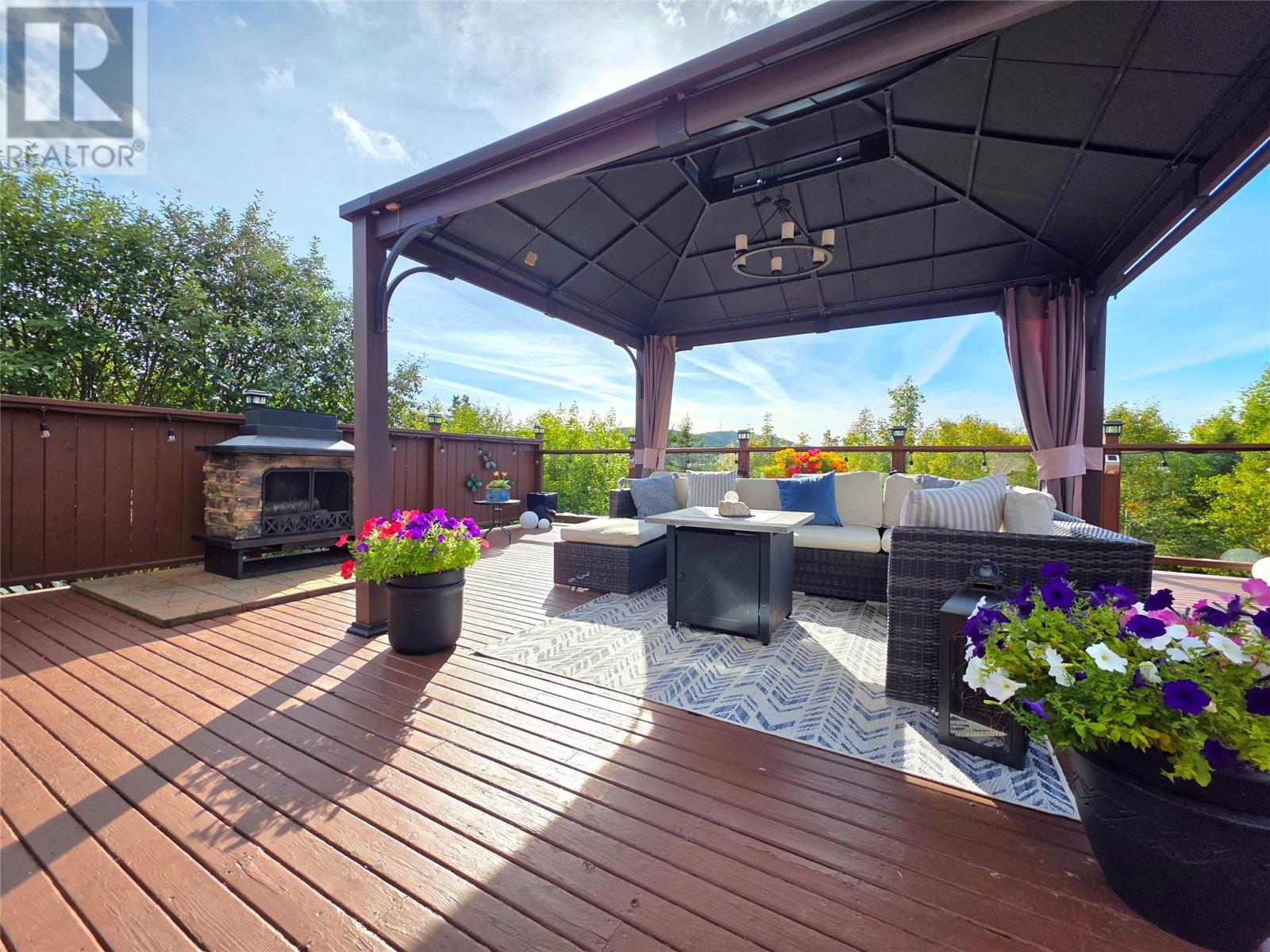 19 Raymond Heights, Corner Brook, NL - Outdoor With Deck Patio Veranda With Exterior