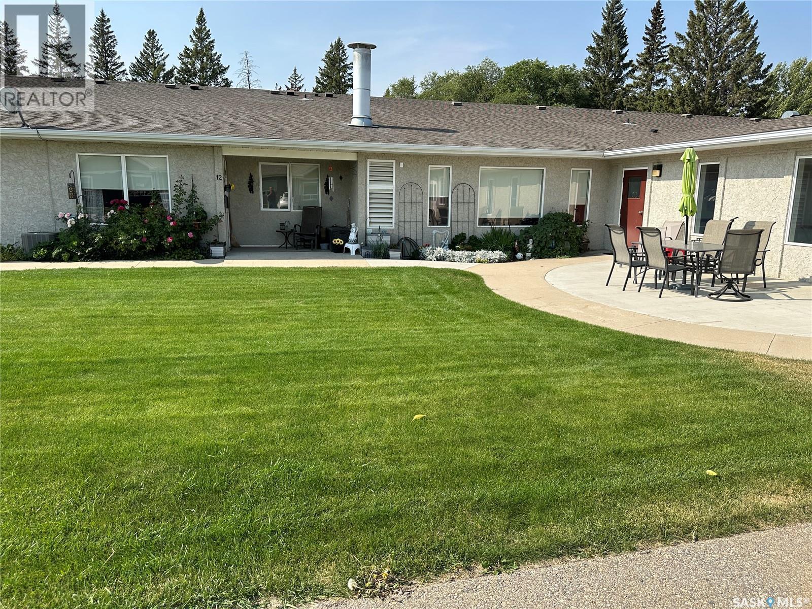 12 5004 5Th Street, Rosthern, SK - Outdoor With Deck Patio Veranda