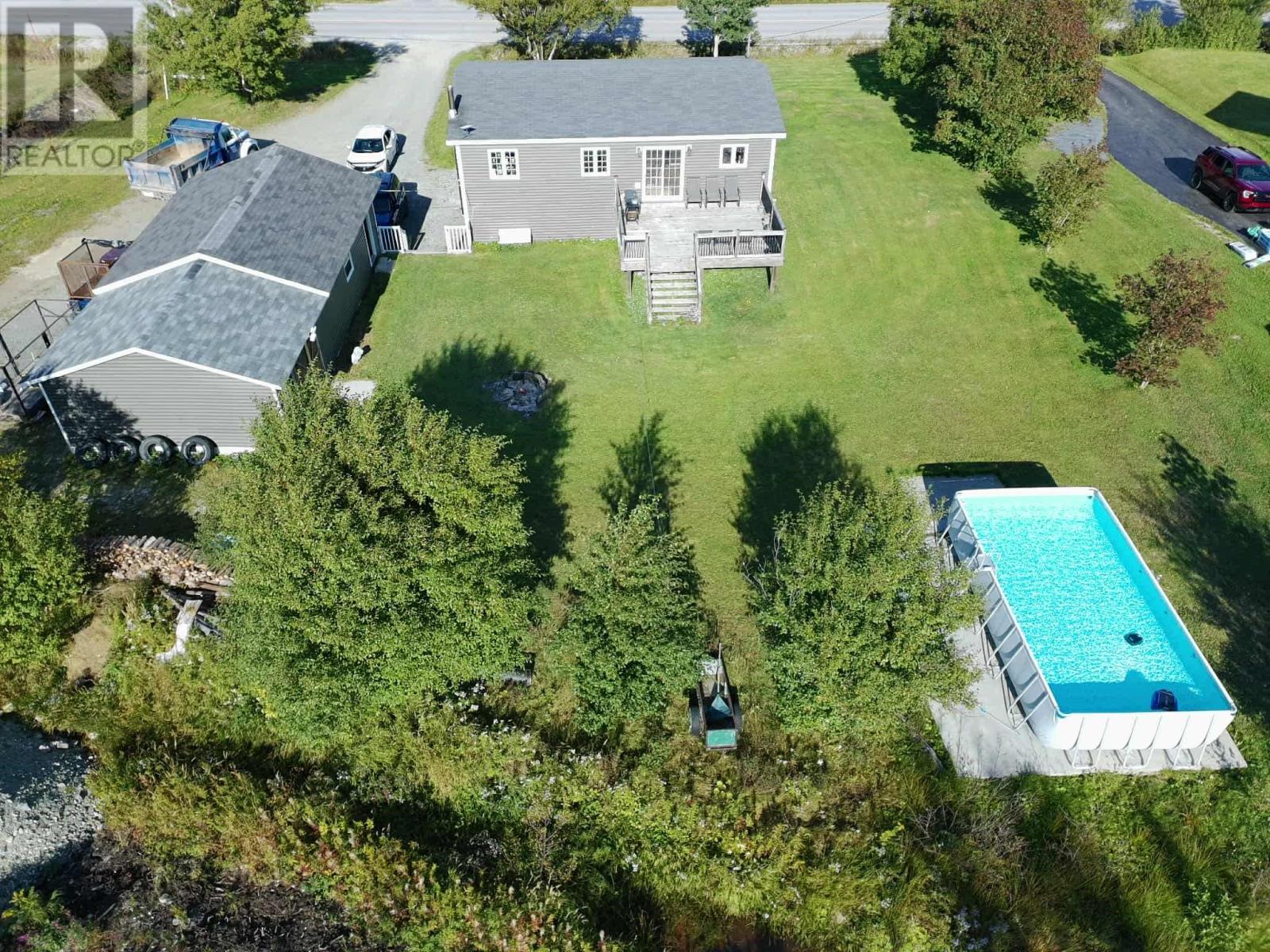 274 Main Road, Lark Harbour, NL - Outdoor With In Ground Pool With View