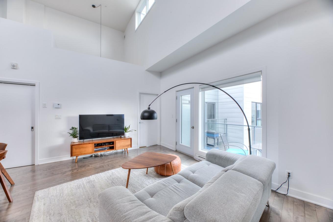 Salon - 409-5700 Rue Garnier, Montréal (Rosemont/La Petite-Patrie), QC - Indoor Photo Showing Living Room