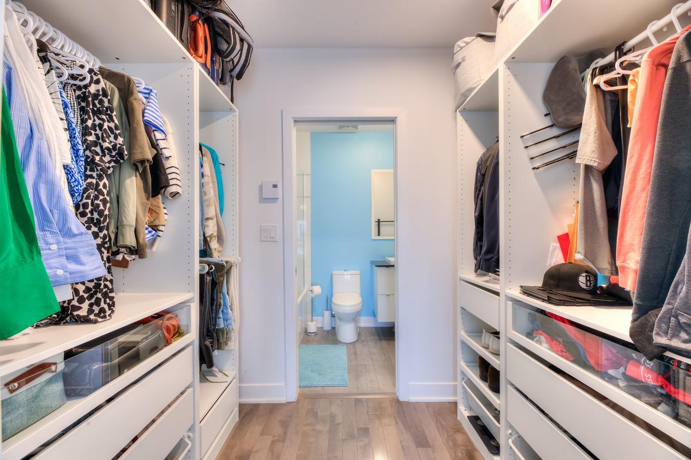 Penderie (Walk-in) - 409-5700 Rue Garnier, Montréal (Rosemont/La Petite-Patrie), QC - Indoor With Storage