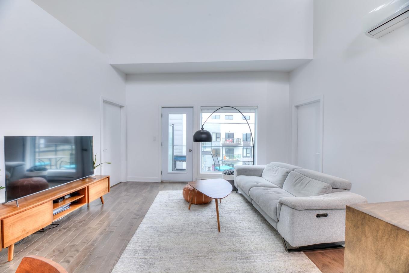 Salon - 409-5700 Rue Garnier, Montréal (Rosemont/La Petite-Patrie), QC - Indoor Photo Showing Living Room
