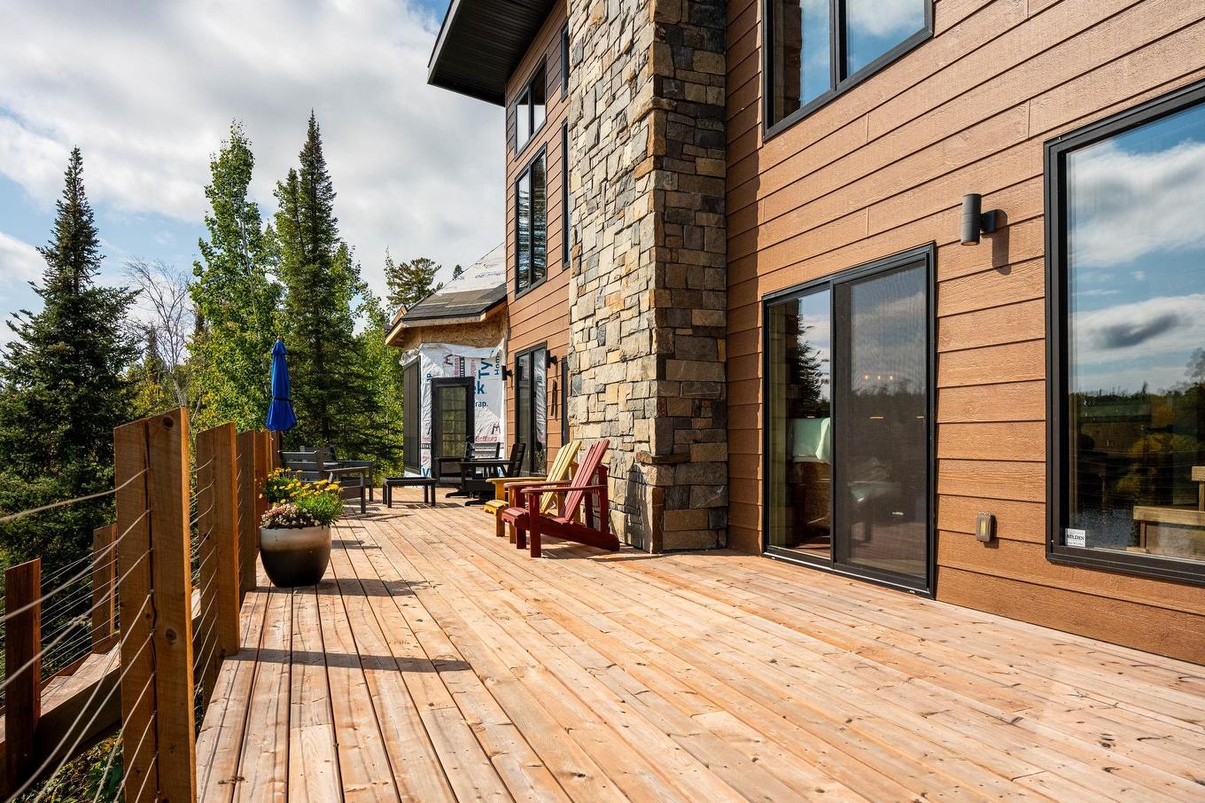 63 S Poplar Bay, District Of Kenora, ON - Outdoor With Deck Patio Veranda With Exterior