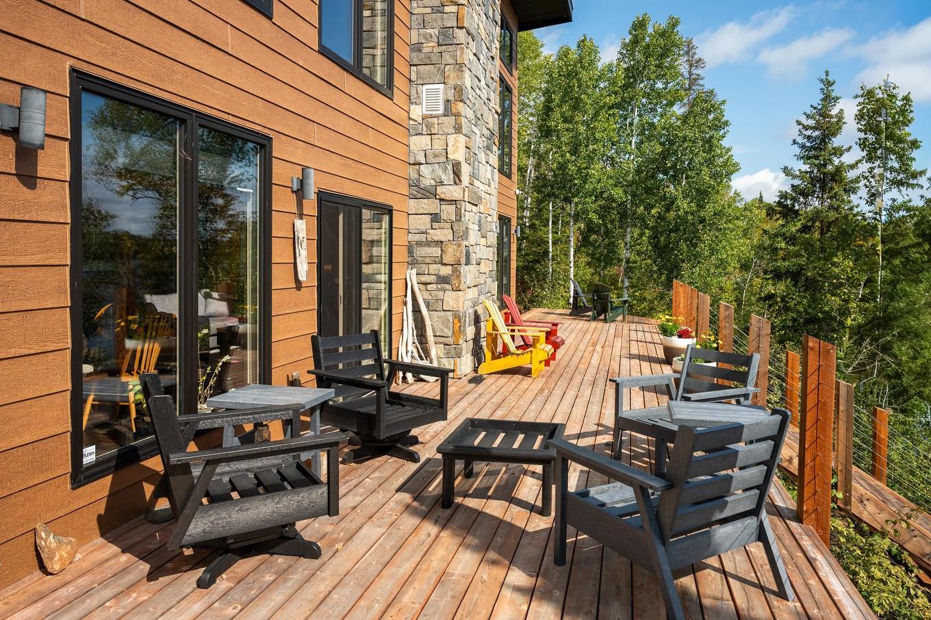 63 S Poplar Bay, District Of Kenora, ON - Outdoor With Deck Patio Veranda