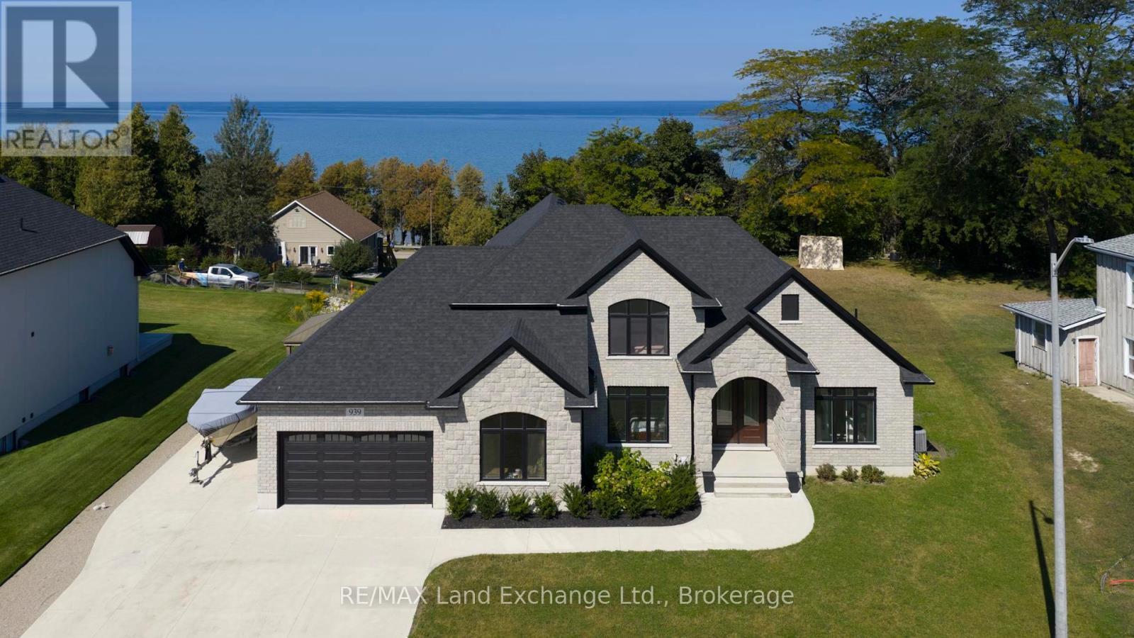 939 Bogdanovic Way, Huron-Kinloss, ON - Outdoor With Body Of Water With Facade