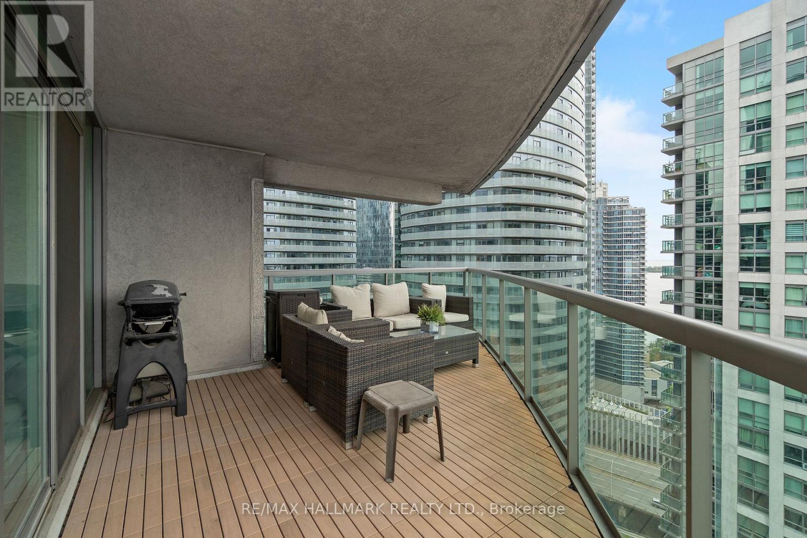 3211 - 30 Grand Trunk Crescent, Toronto, ON - Outdoor With Balcony