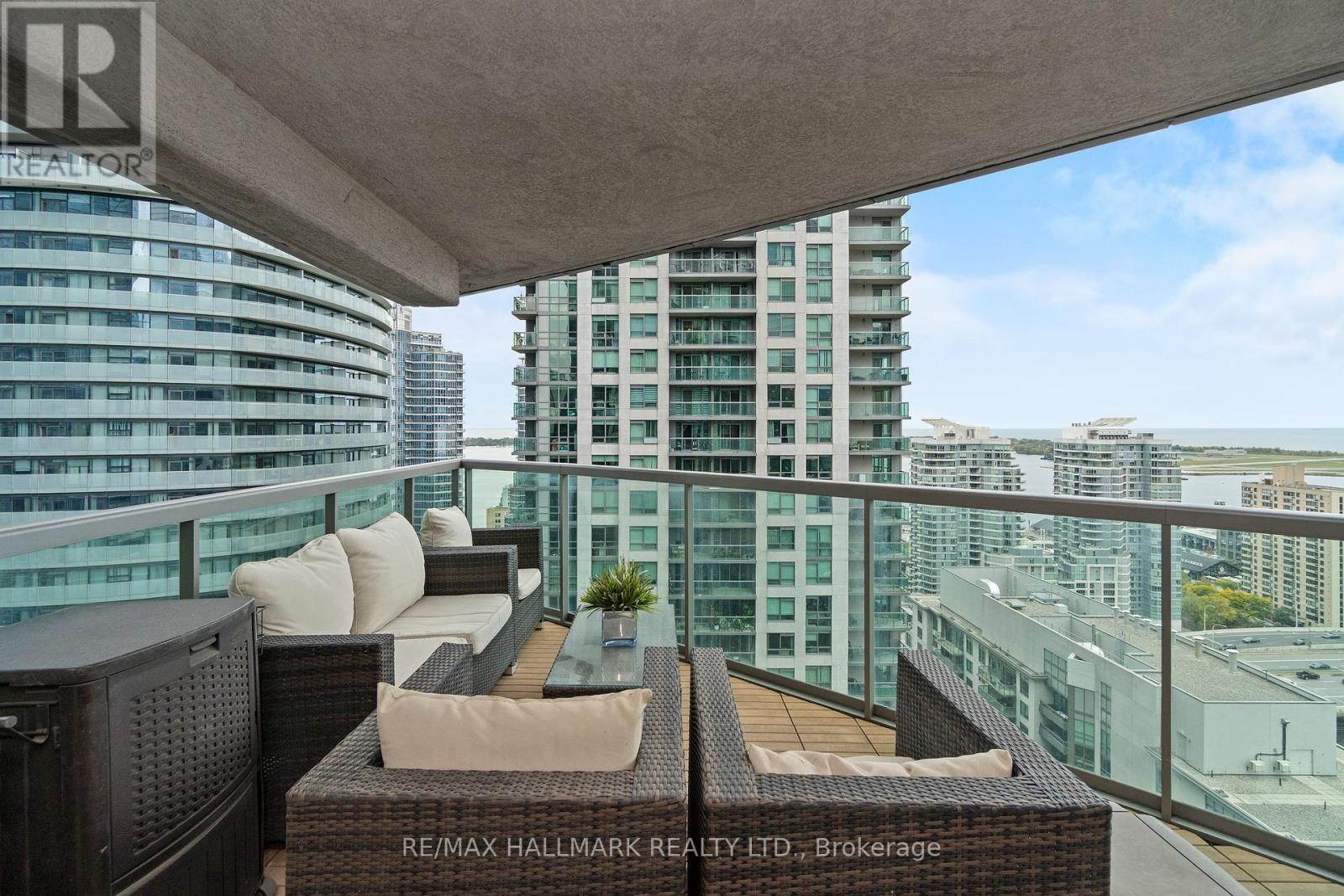 3211 - 30 Grand Trunk Crescent, Toronto, ON - Outdoor With Balcony