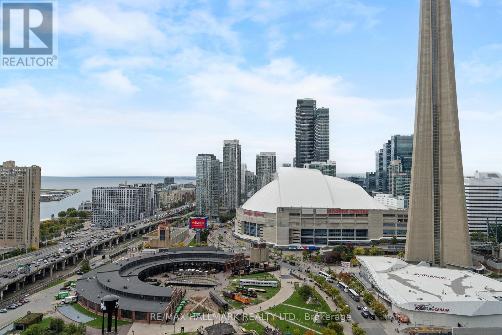 3211 - 30 Grand Trunk Crescent, Toronto, ON - Outdoor With View