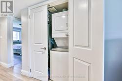 Convenient in suite laundry! -