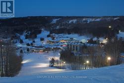 Ski slope view from the primary bedroom -
