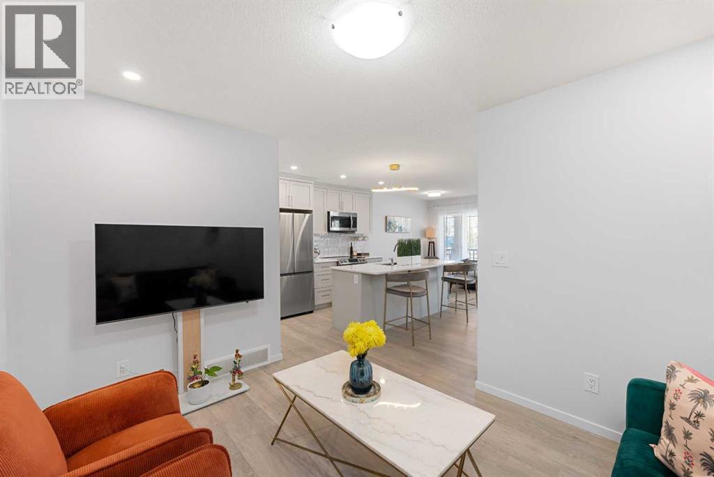 2200 Windbury Greenway Sw, Airdrie, AB - Indoor Photo Showing Living Room