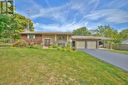 Front view double car garage/carport -