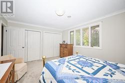 Primary with double closets -