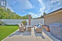 Another angle of the back patio -