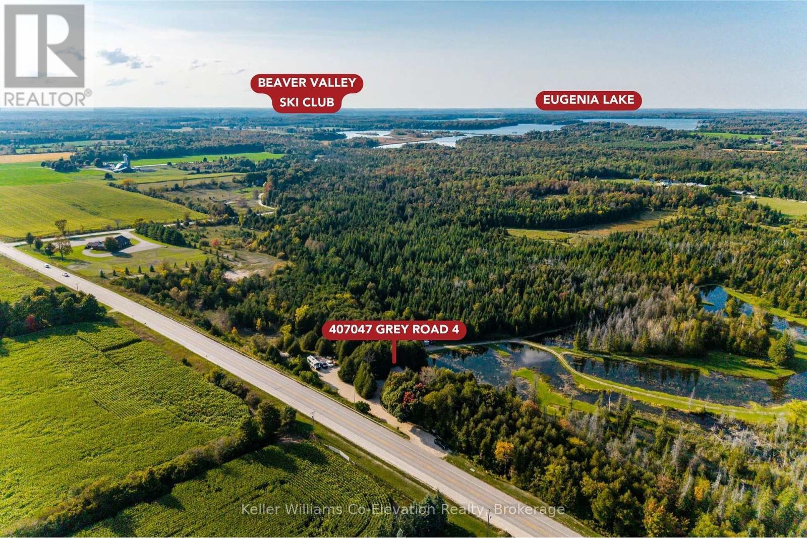 407047 Grey 4 Road, Grey Highlands, ON - Outdoor With View