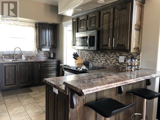 5 Local Road, Mainland, NL - Indoor Photo Showing Kitchen With Double Sink With Upgraded Kitchen