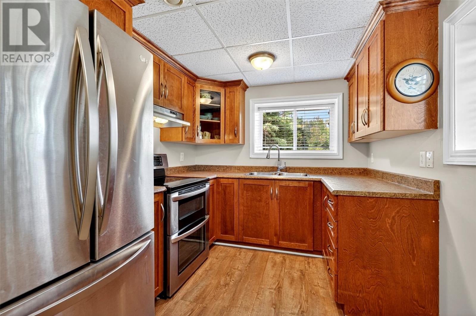 2 Johns Road, St Phillips, NL - Indoor Photo Showing Kitchen With Double Sink