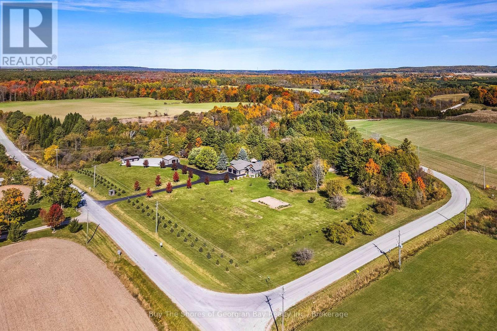 399 Dawson'S Side Road, Tiny, ON - Outdoor With View