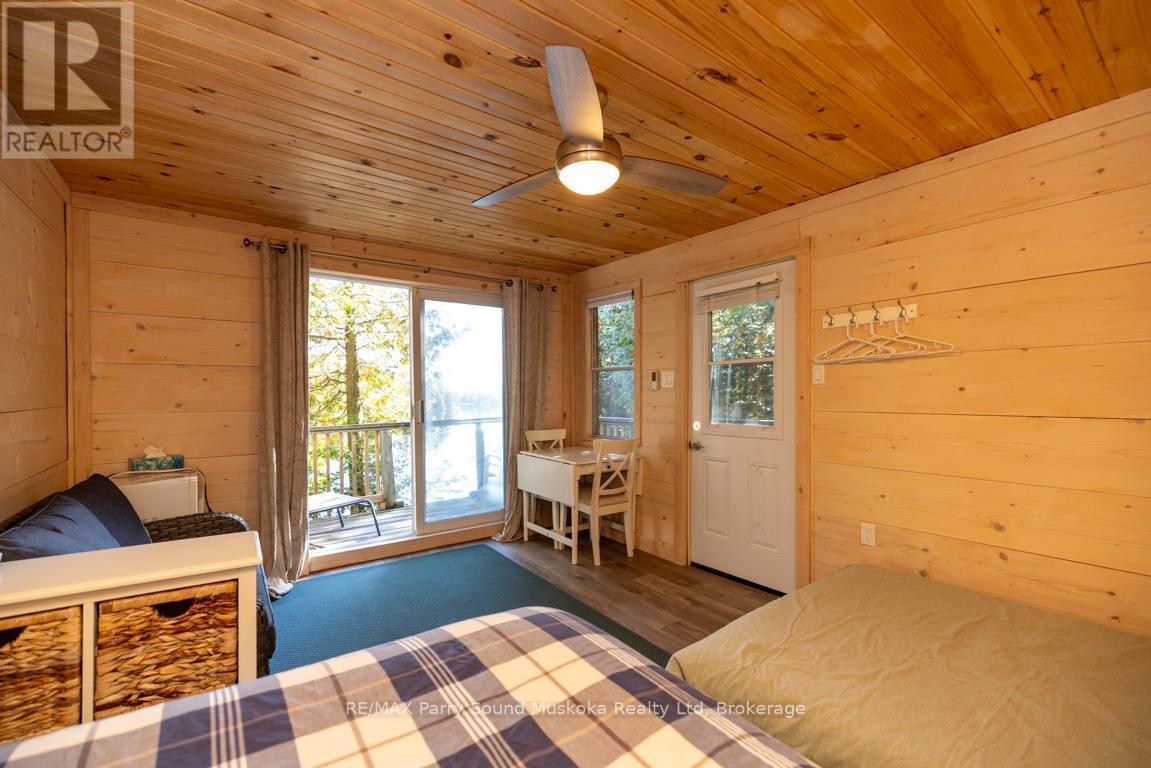 Bunkie interior - 78 Captain Estates Road, Whitestone (Hagerman), ON - Indoor Photo Showing Bedroom