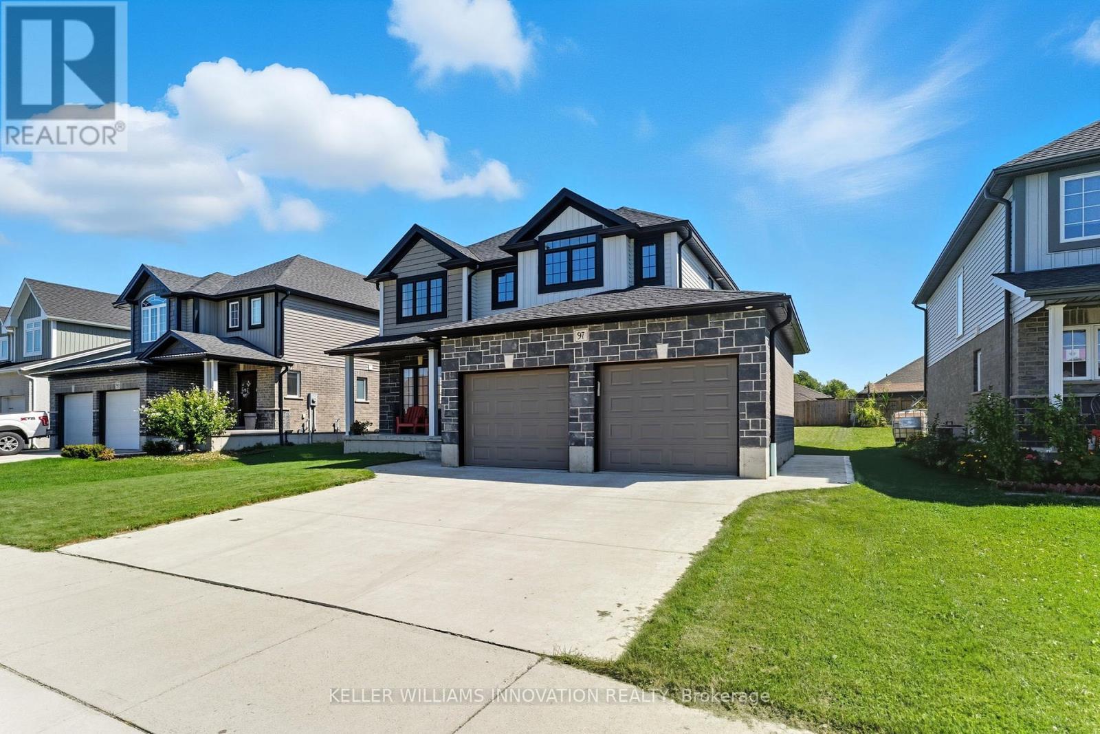 97 Forbes Crescent, North Perth, ON - Outdoor With Facade