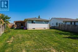 Large fully fenced back yard. -