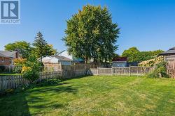 Large fully fenced back yard. -