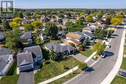 Aerial view of property and surrounding area. -