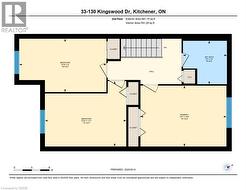 View of floor plan / room layout -