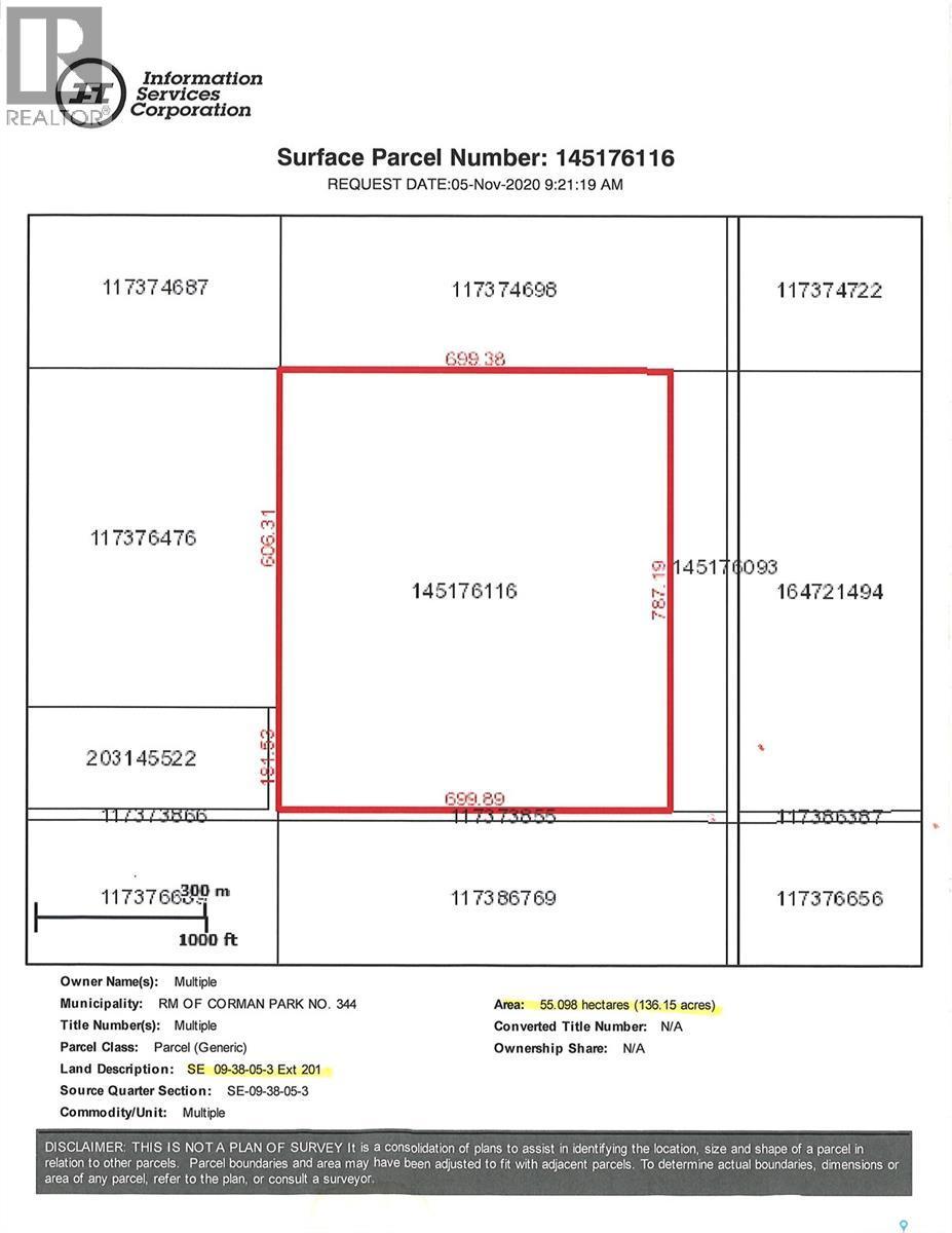 Siemen, Brack And Paziuk Acreage, Corman Park Rm No. 344, SK
