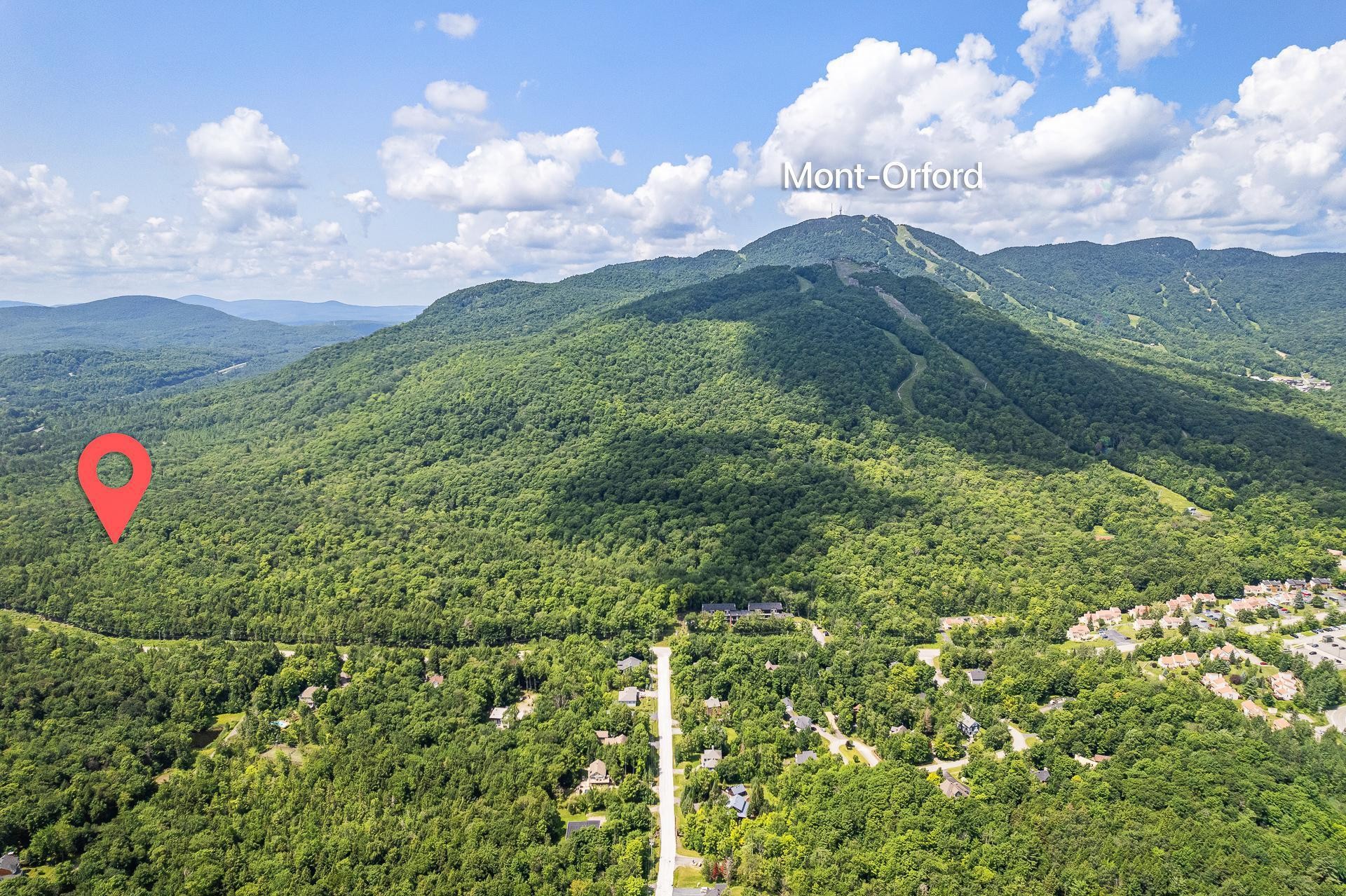 Photo aérienne - Ch. Du Mont-Orford, Magog, QC
