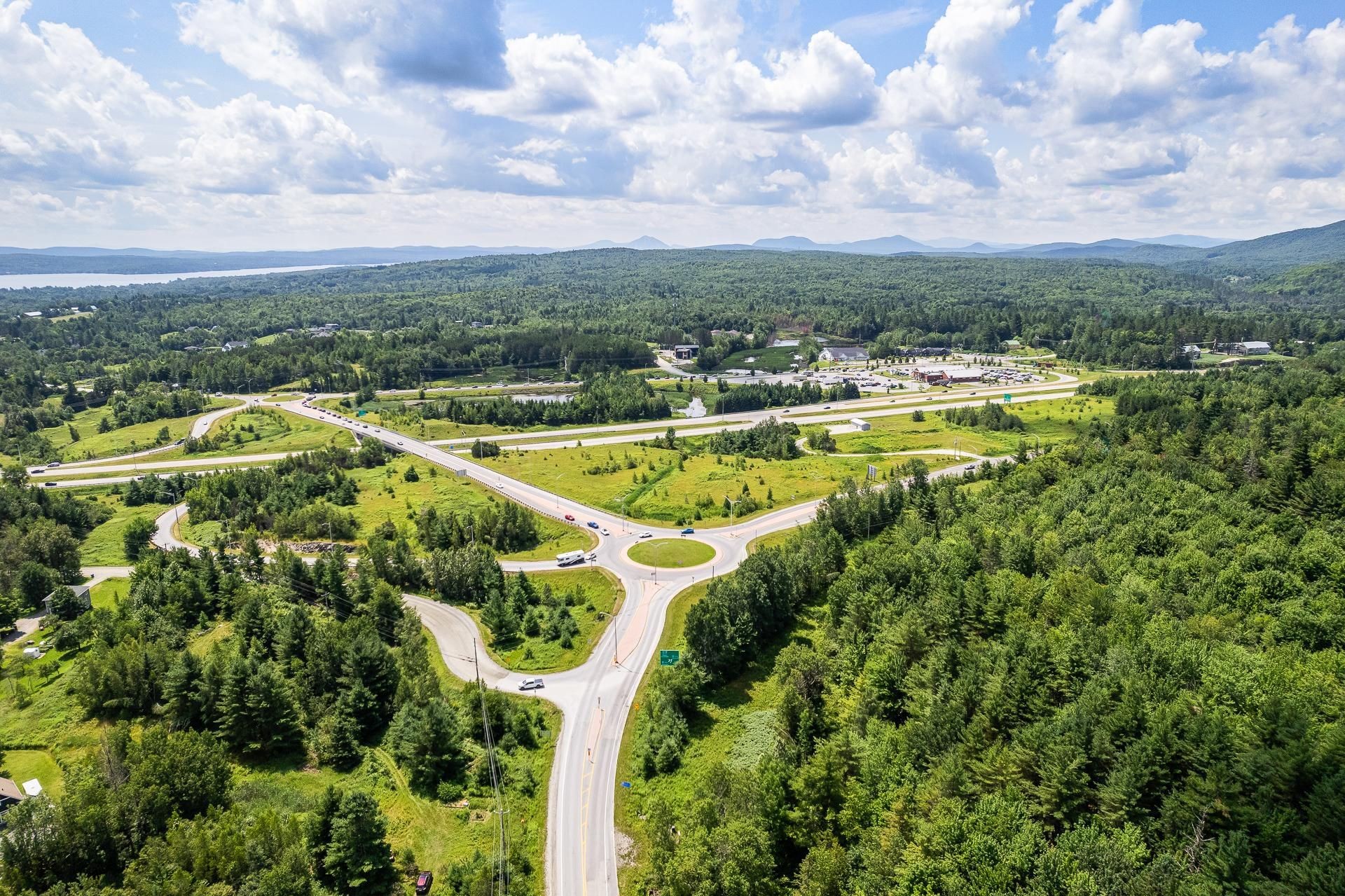 Photo aérienne - Ch. Du Mont-Orford, Magog, QC