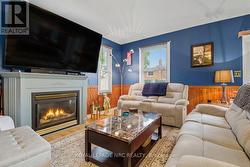 2nd MF Family room with gas fireplace -