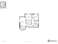 Upper level floor plan -