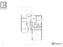 Lower level floor plan -