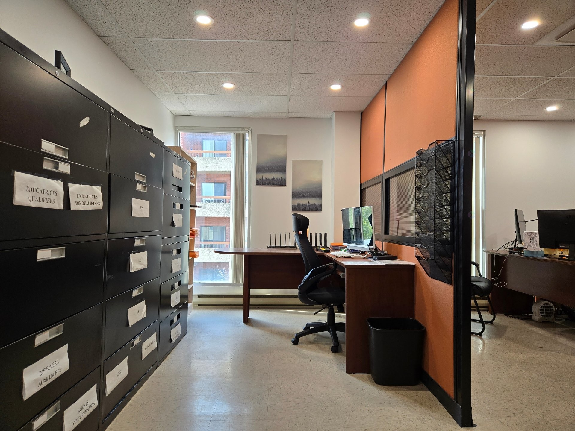 Bureau - 200-1405 Boul. Henri-Bourassa O., Montréal (Ahuntsic-Cartierville), QC - Indoor Photo Showing Office