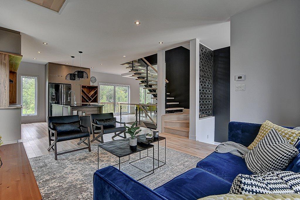 Intérieur - Rue Des Rêves, Sainte-Julienne, QC - Indoor Photo Showing Living Room