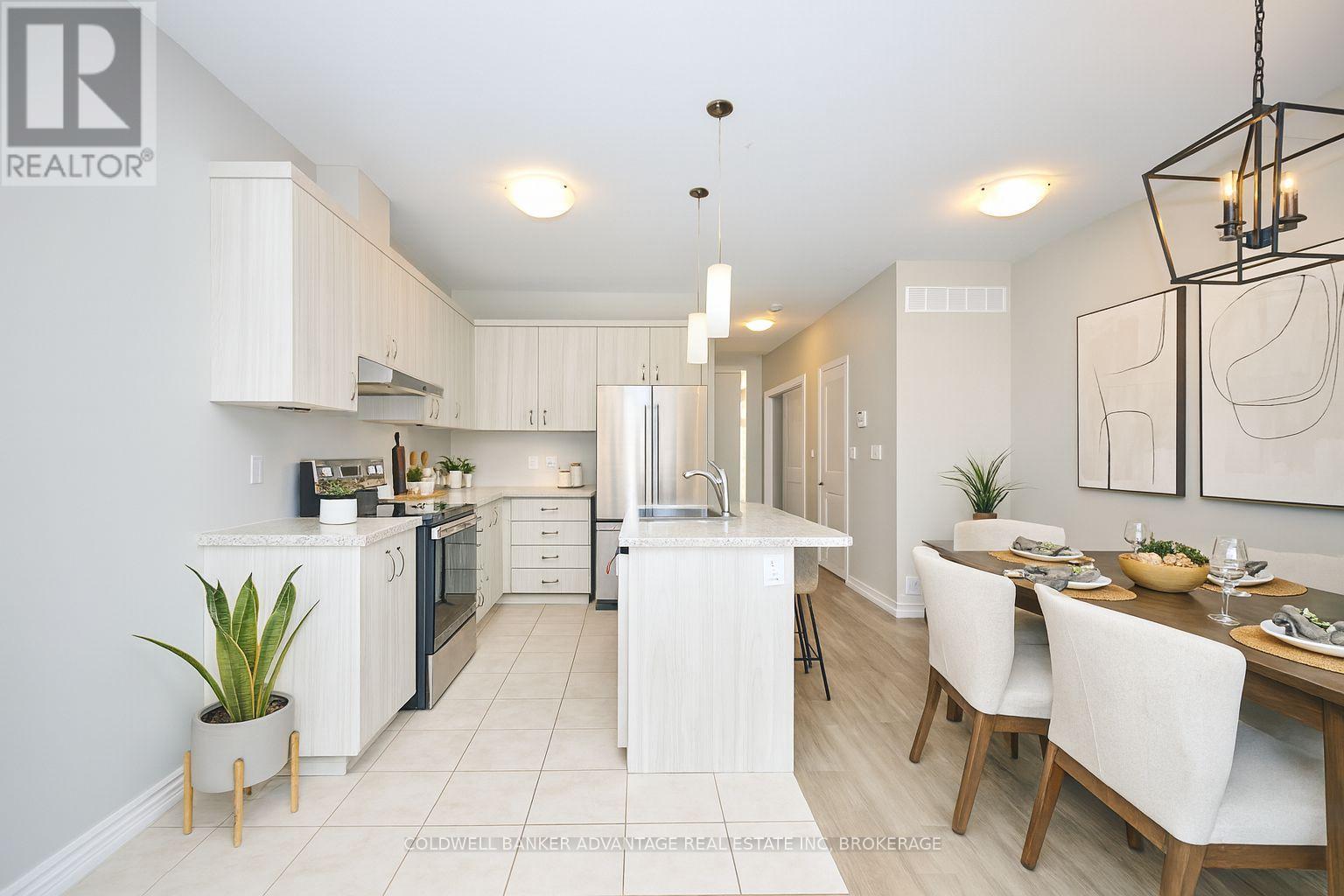 Virtually staged - 324 Louise Street, Welland (Lincoln/Crowland), ON - Indoor Photo Showing Kitchen