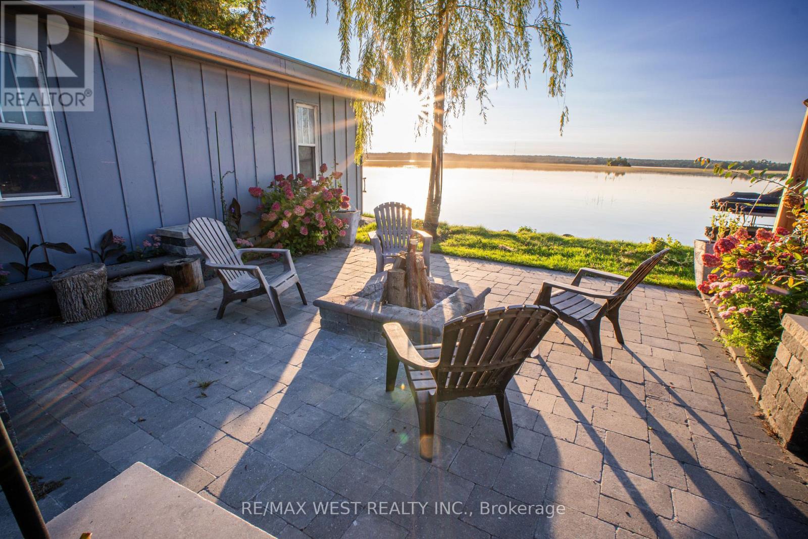1392 Island View Drive, Selwyn, ON - Outdoor With Body Of Water With Deck Patio Veranda With View