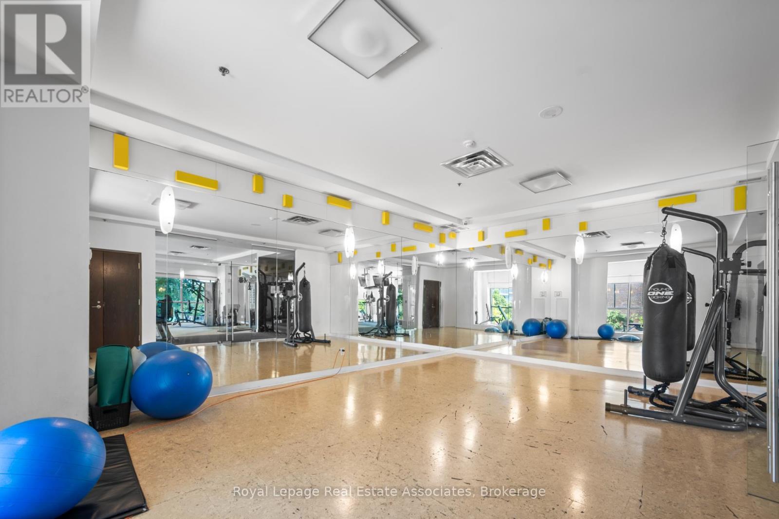 222 - 80 Western Battery Road, Toronto, ON - Indoor Photo Showing Gym Room