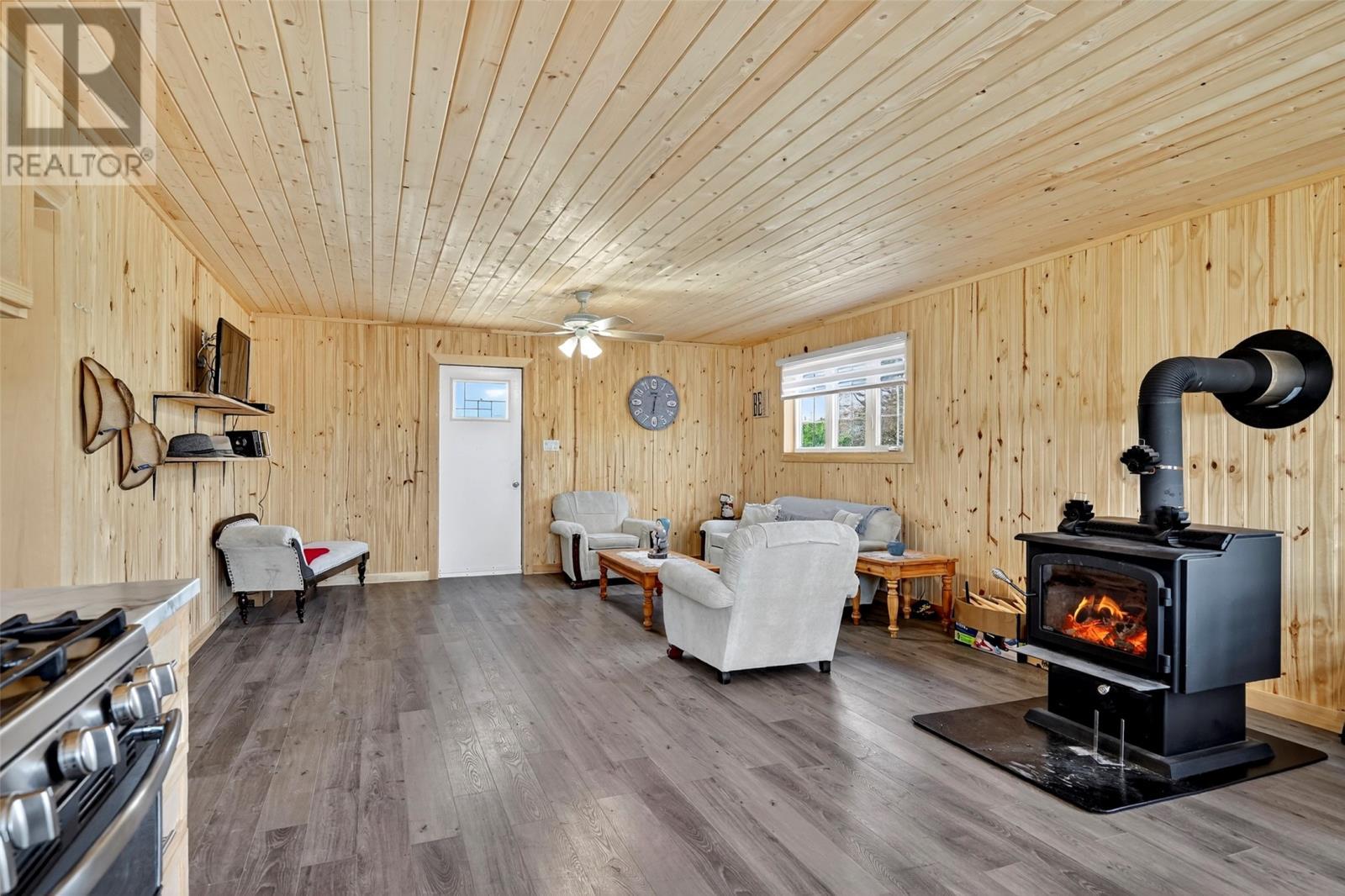 Lot 3 Second Pond Road, Shearstown/Butlerville, NL - Indoor With Fireplace