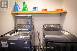 Laundry located on the upper level -