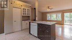 Kitchen with coffee bar -