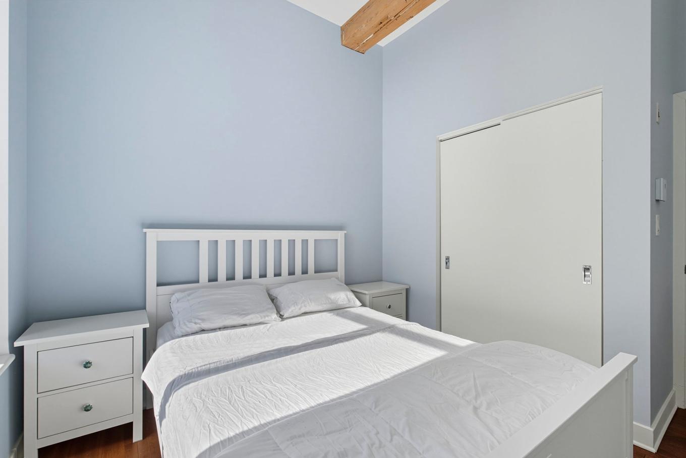 Bedroom - 411-1015 Rue William, Montréal (Le Sud-Ouest), QC - Indoor Photo Showing Bedroom