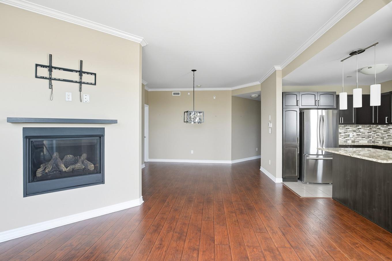 Salon - 512-1180 Ch. D'Aylmer, Gatineau (Aylmer), QC - Indoor With Fireplace