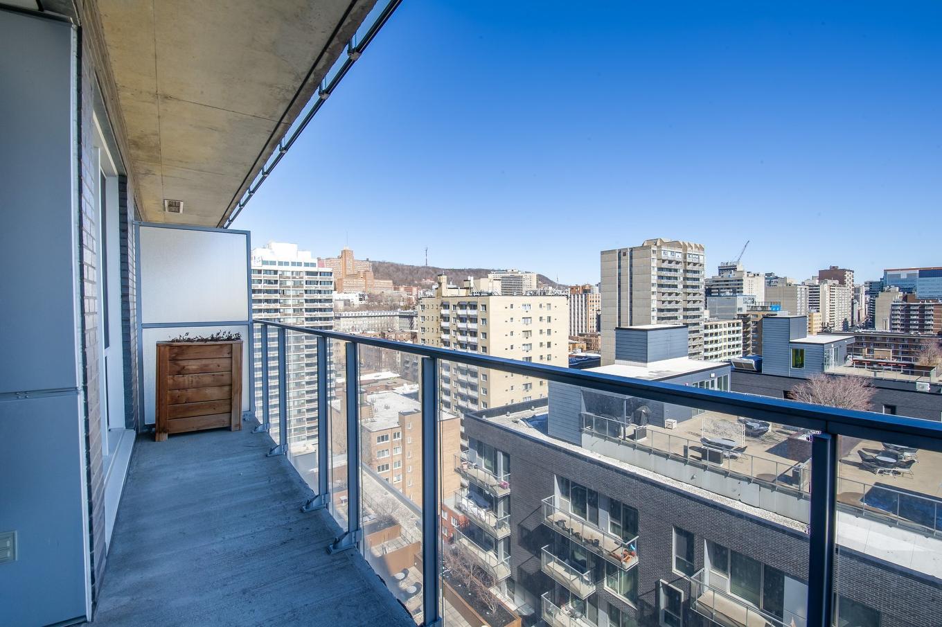 Balcon - 1648-1414 Rue Chomedey, Montréal (Ville-Marie), QC - Outdoor With Balcony With View