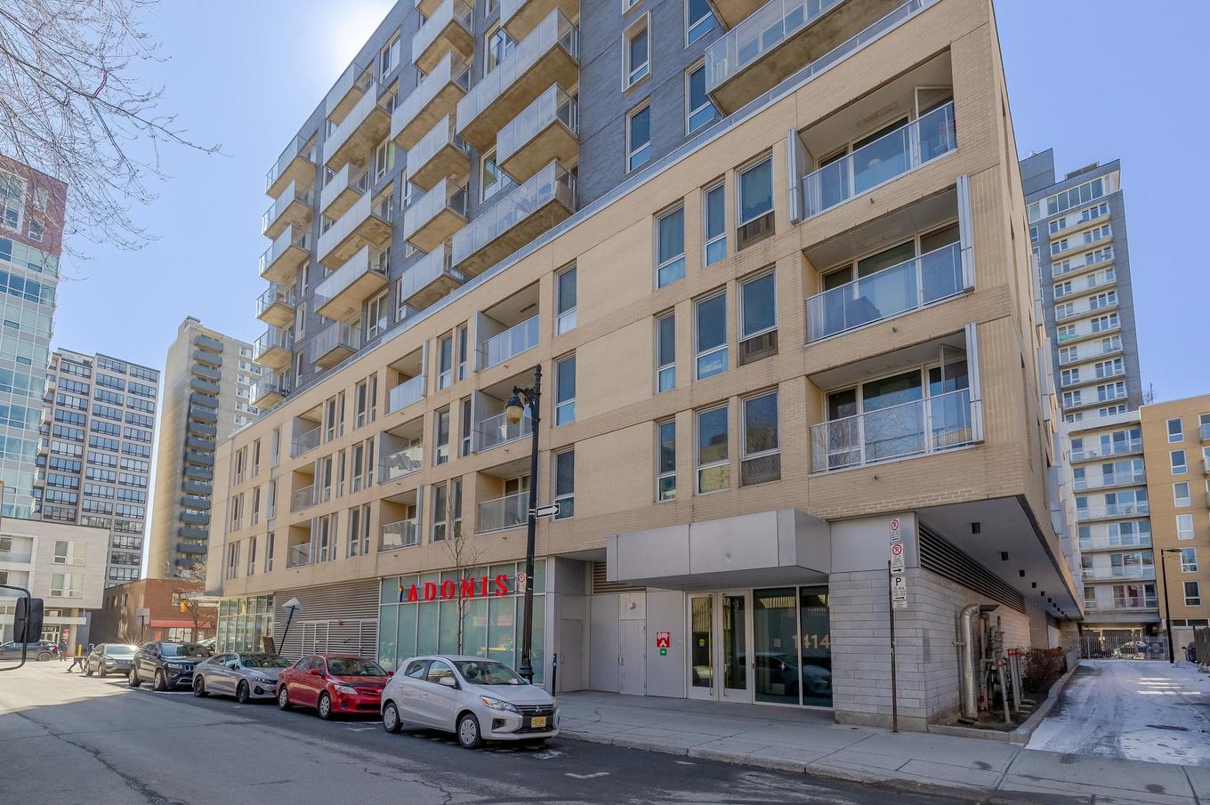 Façade - 1648-1414 Rue Chomedey, Montréal (Ville-Marie), QC - Outdoor With Balcony With Facade