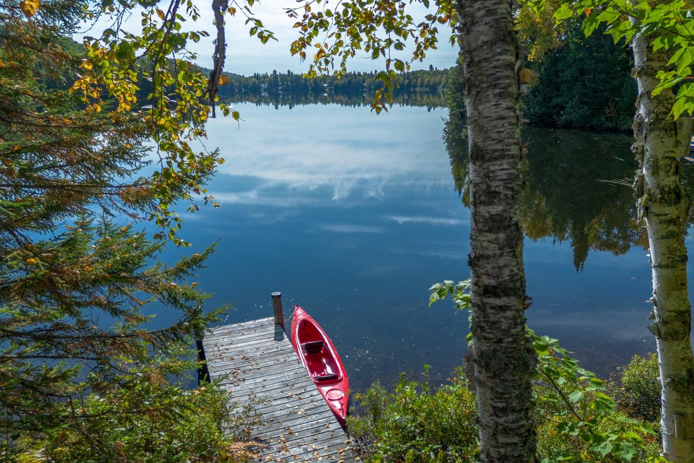 Expédition (porte/quai) - 1351 Ch. Kataway, Saint-Michel-Des-Saints, QC - Outdoor With Body Of Water With View