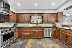 Kictchen with lookout to Dining room -