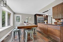 Eat-in Kitchen with separate door to a deck -