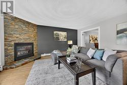 Livingroom with Double French doors to Dining roo -